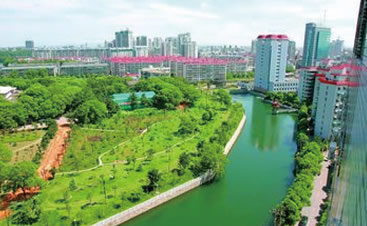 海绵城市-昔日长沙“龙须沟”，今日向阳湖